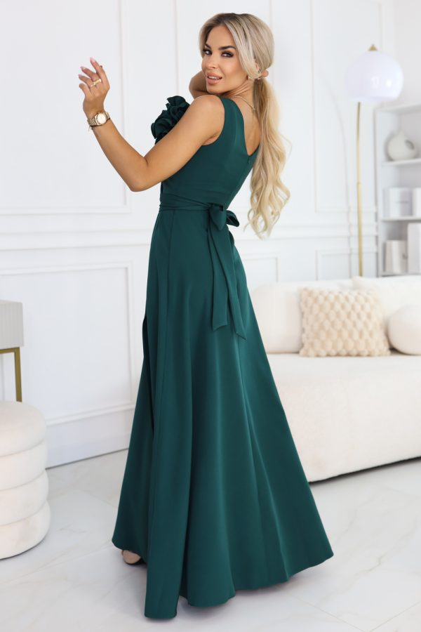 green Long dress model 227061 Numoco