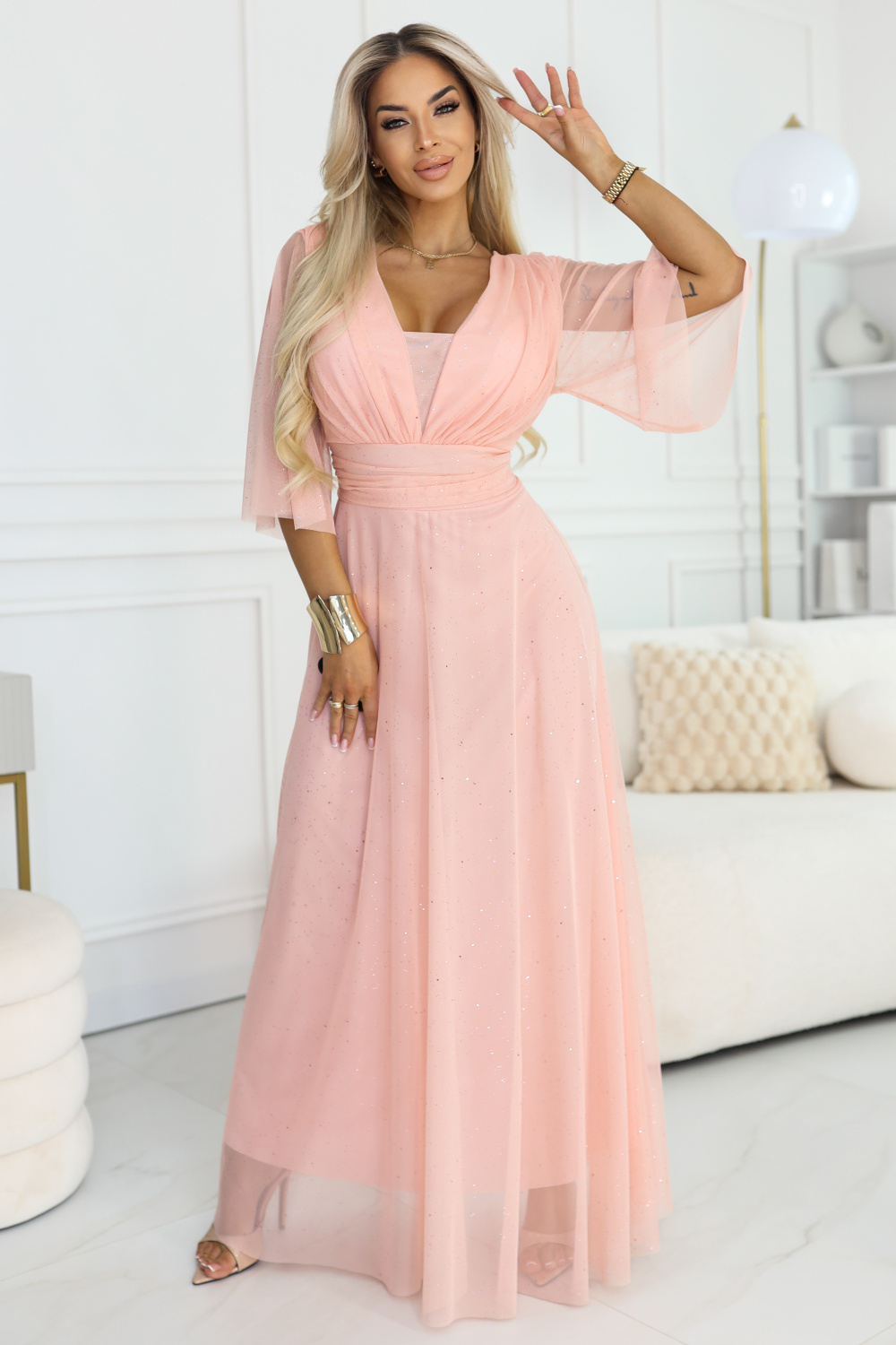 1122702 Long dress model 227117 Numoco