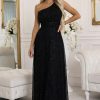 1122724 black Long dress model 227127 Numoco
