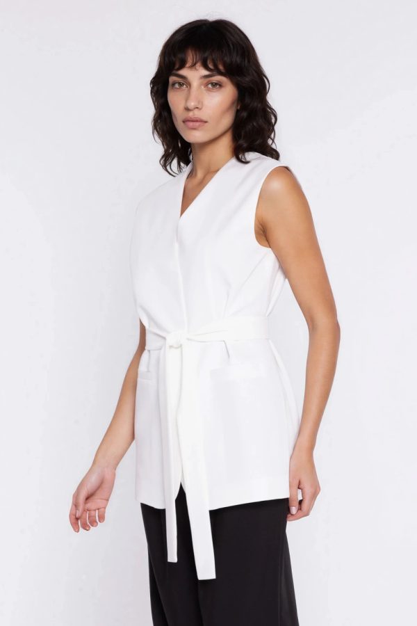 beige Gilet model 227144 Nife