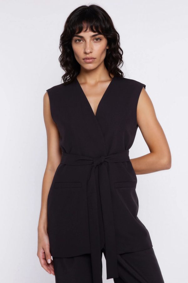 black Gilet model 227145 Nife