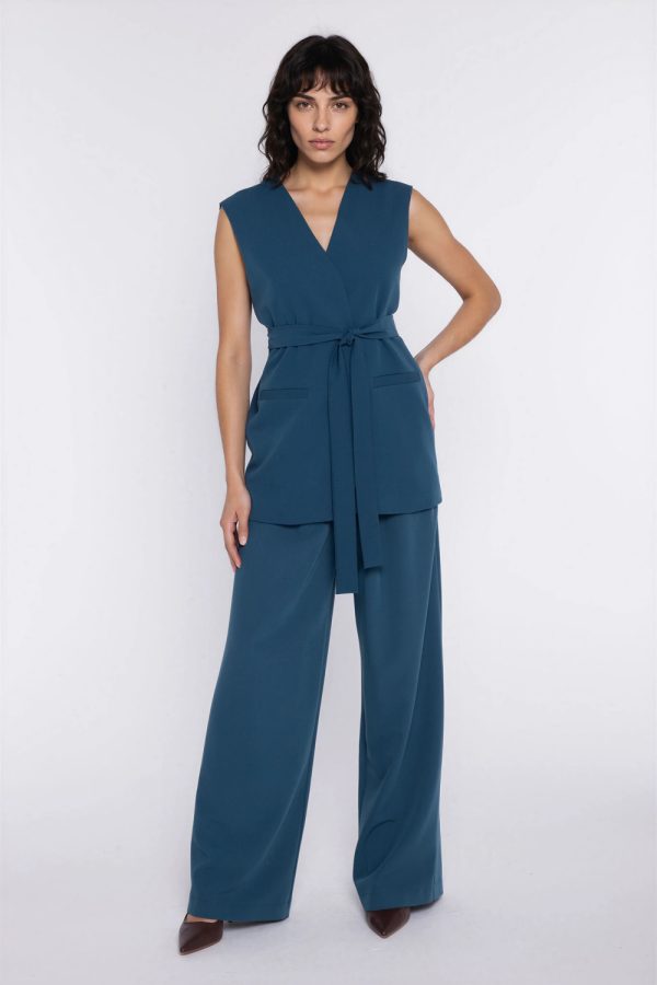 blue Gilet model 227146 Nife