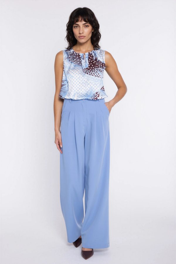 blue Women trousers model 227149 Nife