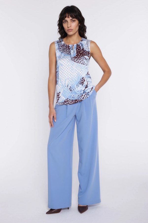 blue Women trousers model 227149 Nife