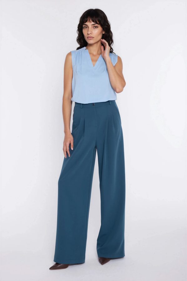 blue Women trousers model 227150 Nife