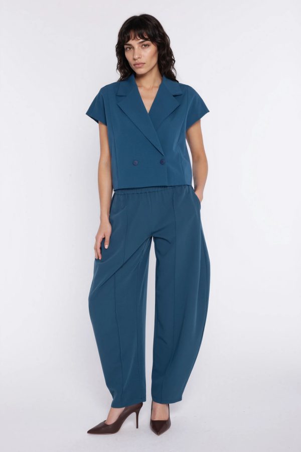 blue Women trousers model 227152 Nife