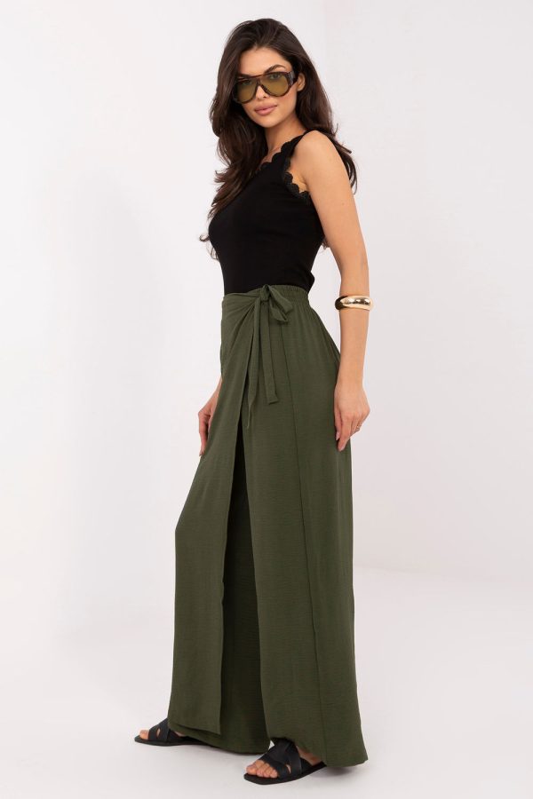 green Women trousers model 227184 Factory Price