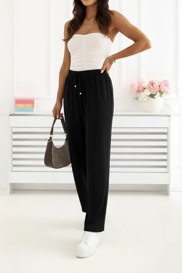 black Women trousers model 227204 Factory Price