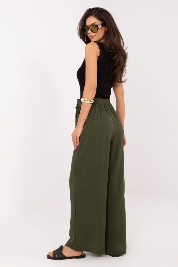 green Women trousers model 227184 Factory Price
