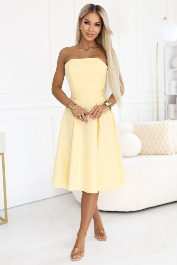 yellow Cocktail dress model 227723 Numoco