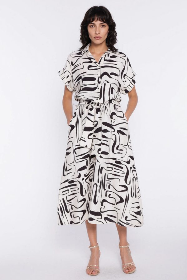 multicolor Daydress model 228011 Nife