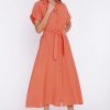 1125487 orange Daydress model 228012 Nife