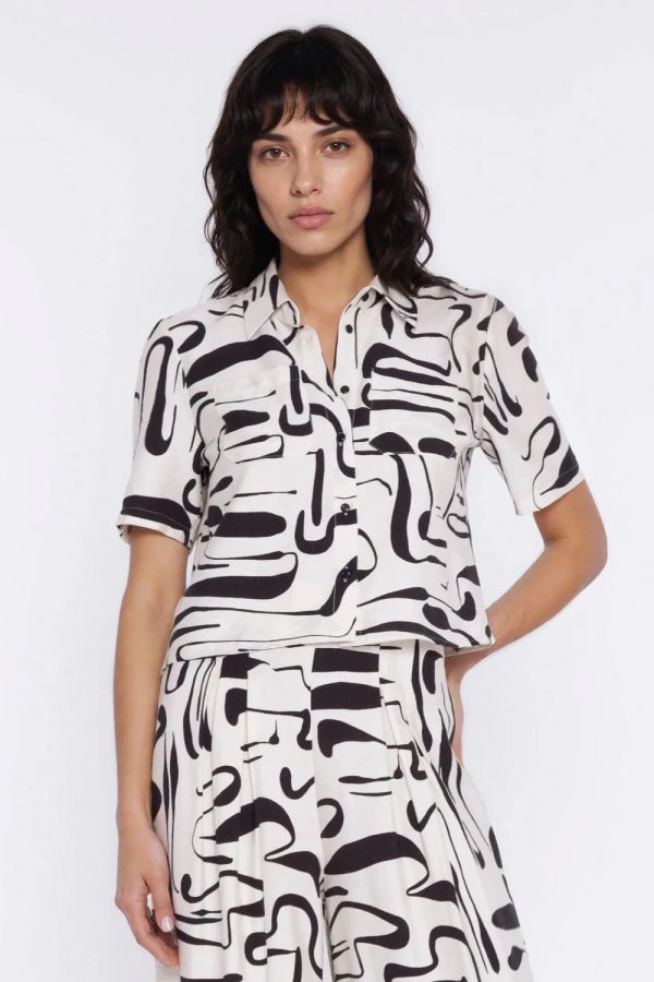 multicolor Short sleeve shirt model 228022 Nife