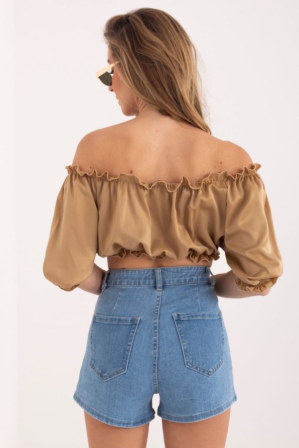 blue Denim shorts model 228037 Factory Price