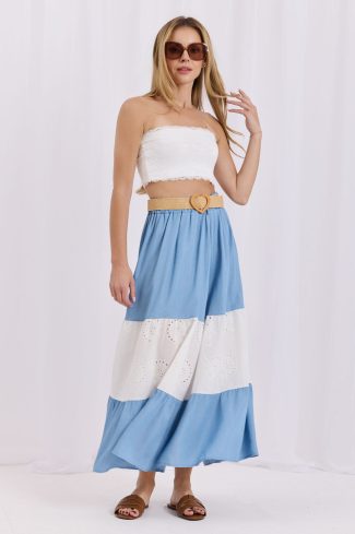 blue Skirt model 228045 Factory Price