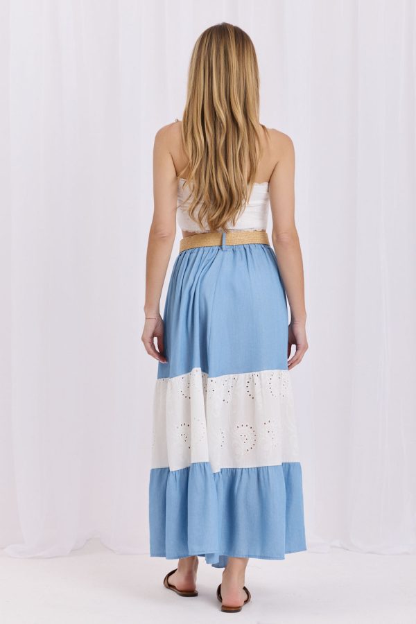 blue Skirt model 228045 Factory Price