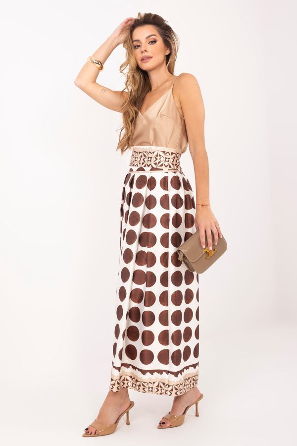 brown Skirt model 228050 Factory Price
