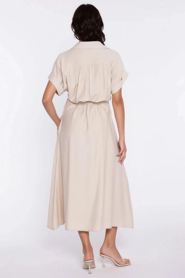 beige Daydress model 228013 Nife