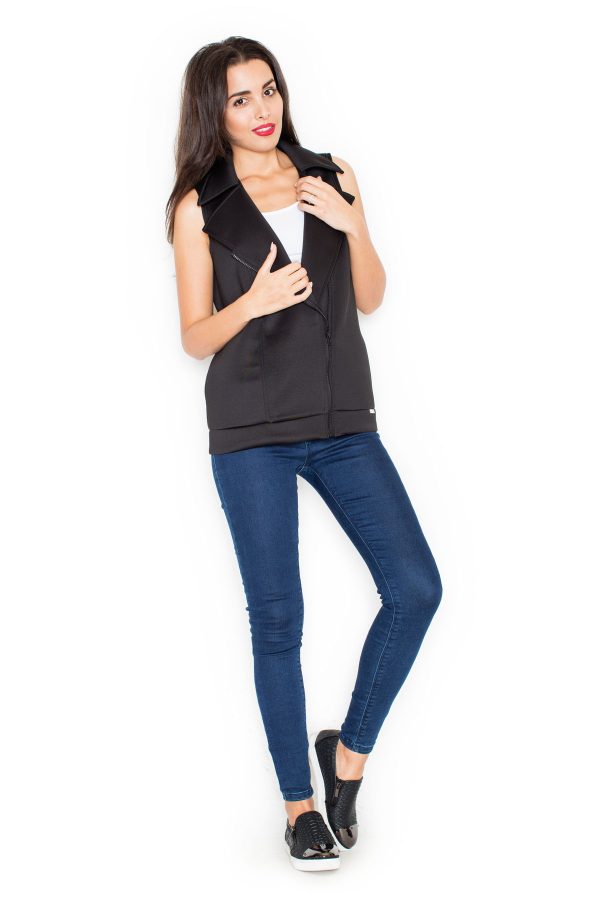 black Gilet model 49965 Katrus