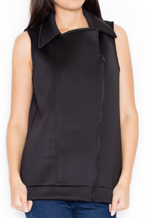 black Gilet model 49965 Katrus