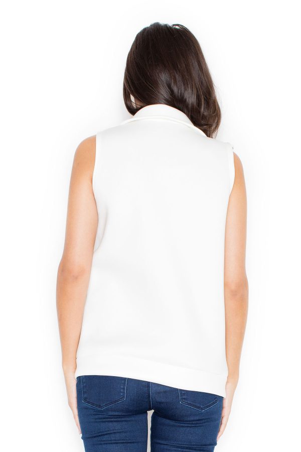 beige Gilet model 49967 Katrus