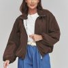brown Jacket model 228272 Makadamia