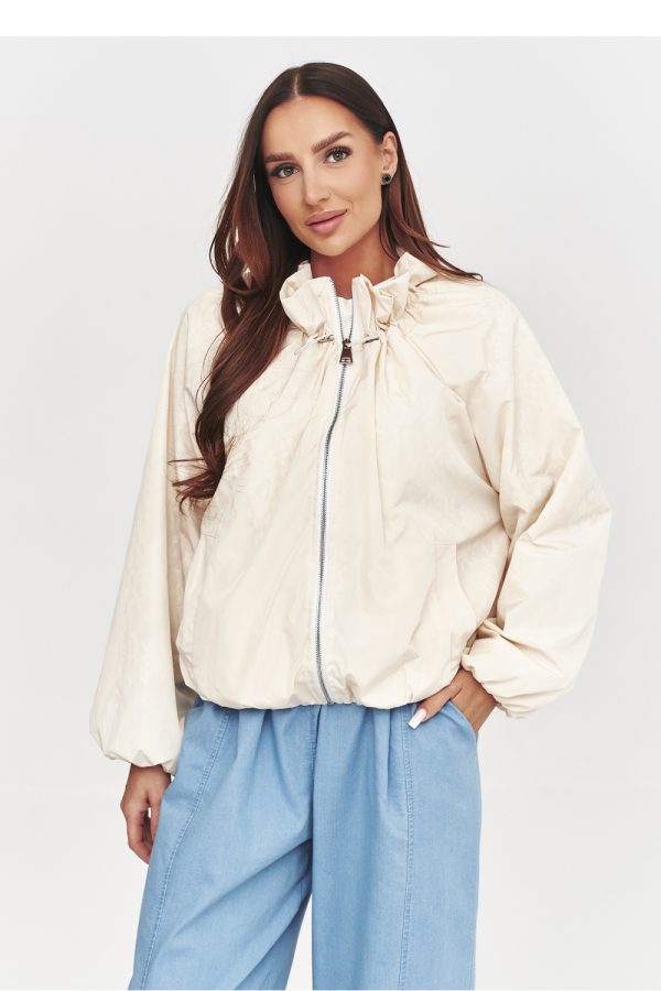 beige Jacket model 228274 Makadamia