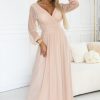 1127056 pink Long dress model 228488 Numoco