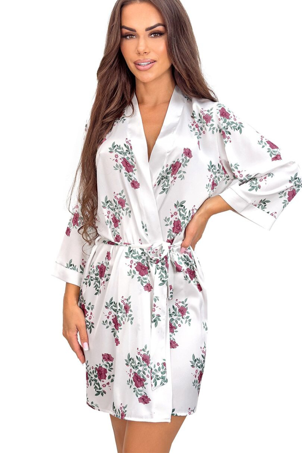 1127367 Short bathrobe model 228595 Donna
