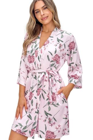 Short bathrobe model 228618 Donna