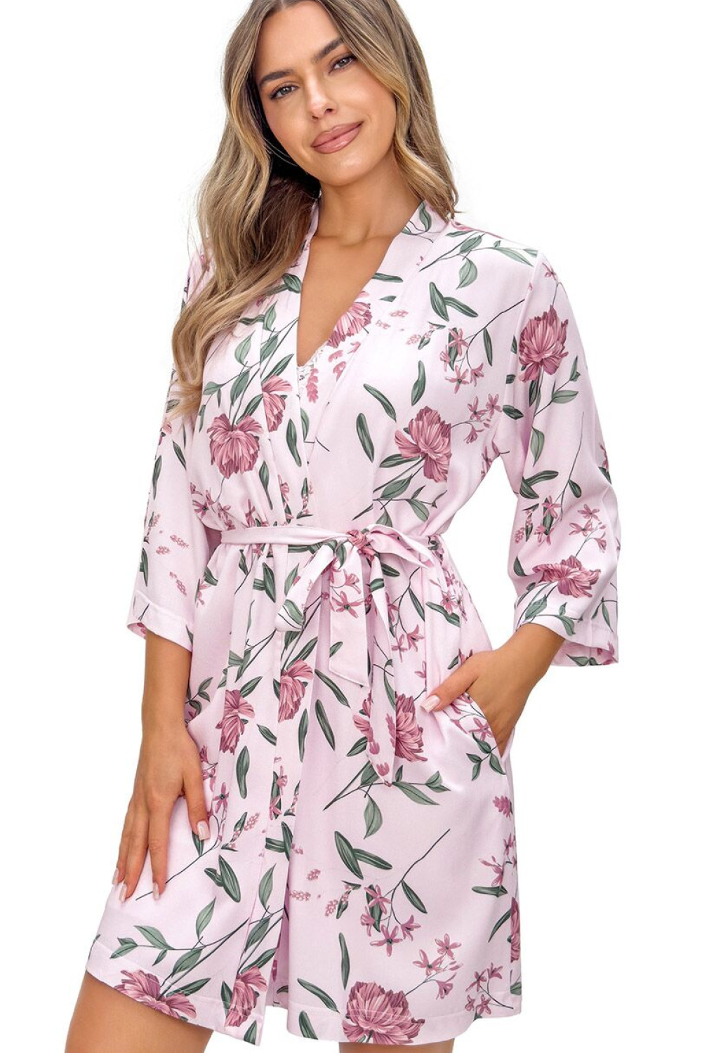 1127431 Short bathrobe model 228618 Donna