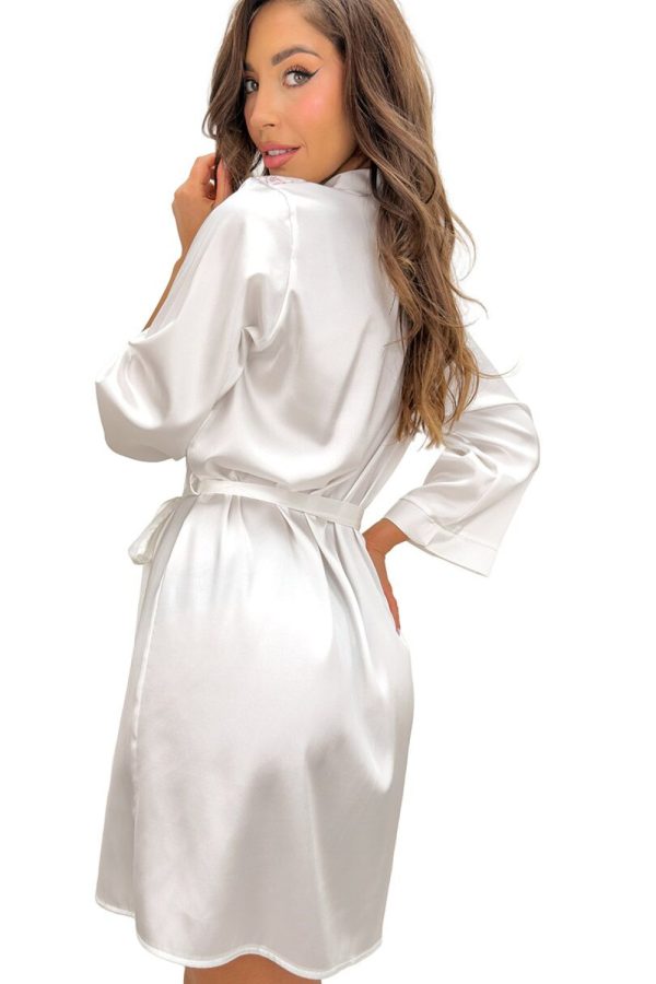 Short bathrobe model 228621 Donna