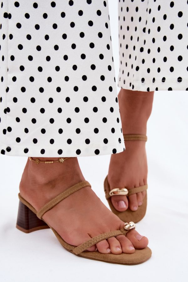 Heeled sandals model 228795 Step in style