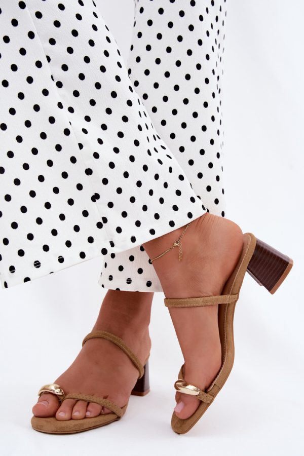 Heeled sandals model 228795 Step in style