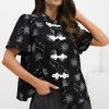black Short sleeve shirt model 229098 Factory Price