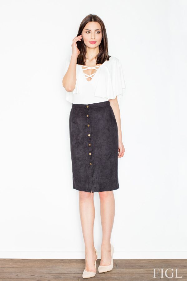 black Skirt model 52615 Figl