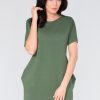 141534 green Daydress model 59004 Tessita