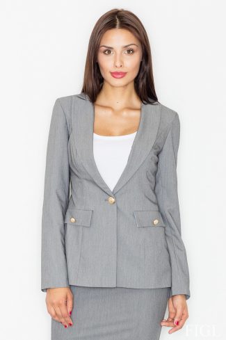 grey Jacket model 61508 Figl