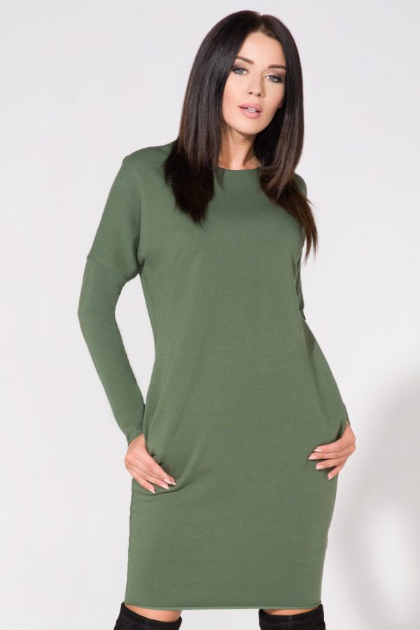 green Evening dress model 61711 Tessita
