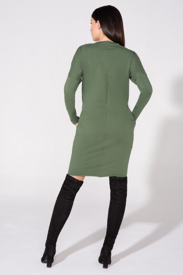 green Evening dress model 61711 Tessita