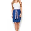 192102 navy blue Skirt model 77008 Katrus