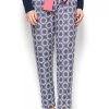 multicolor Women trousers model 77016 Katrus