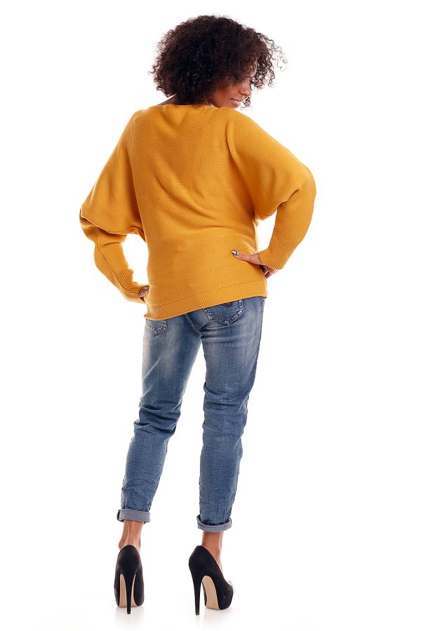 yellow Pregnancy sweater model 84272 PeeKaBoo