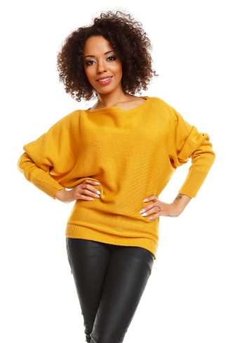 yellow Bat style blouse model 84280 PeeKaBoo