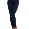 216199 navy blue Maternity leggings model 84441 PeeKaBoo