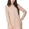 250130 beige Cocktail dress model 93582 Tessita
