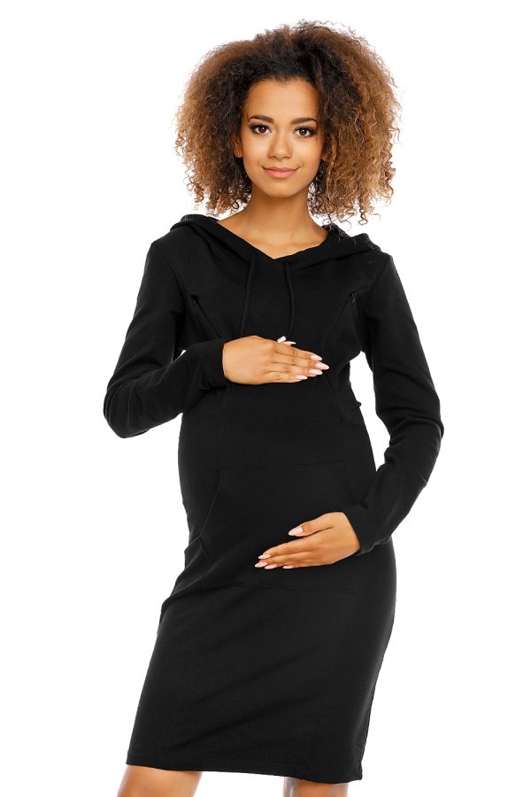 black Pregnancy dress model 94414 PeeKaBoo