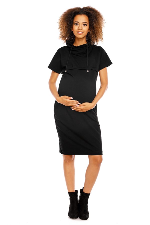 black Pregnancy dress model 94422 PeeKaBoo