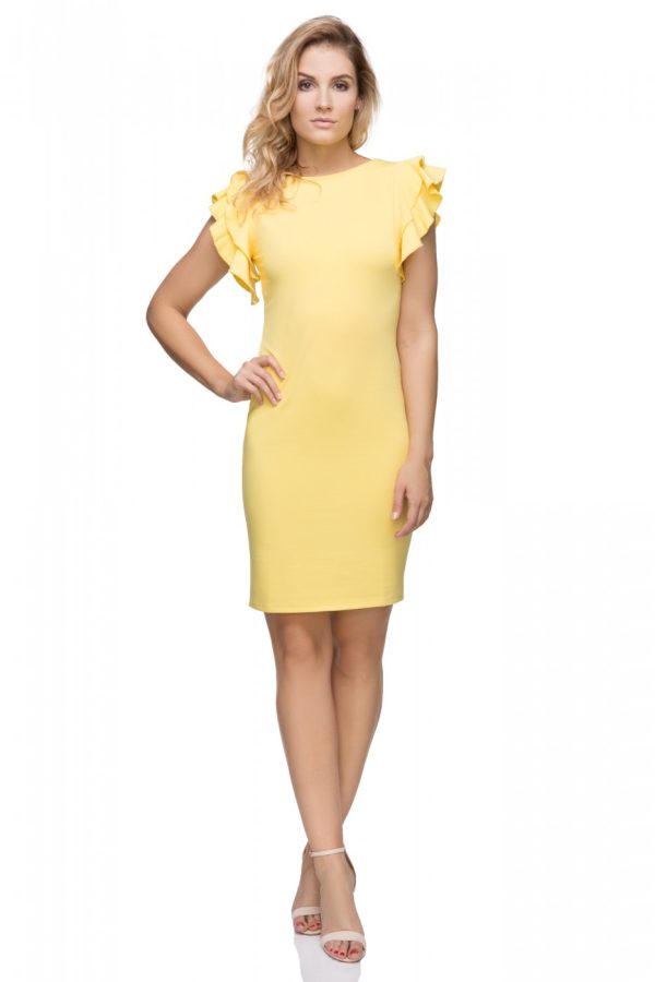 yellow Evening dress model 107270 Tessita