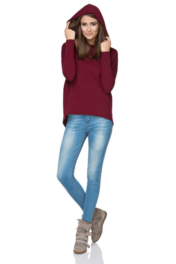 red Sweatshirt model 107343 Tessita